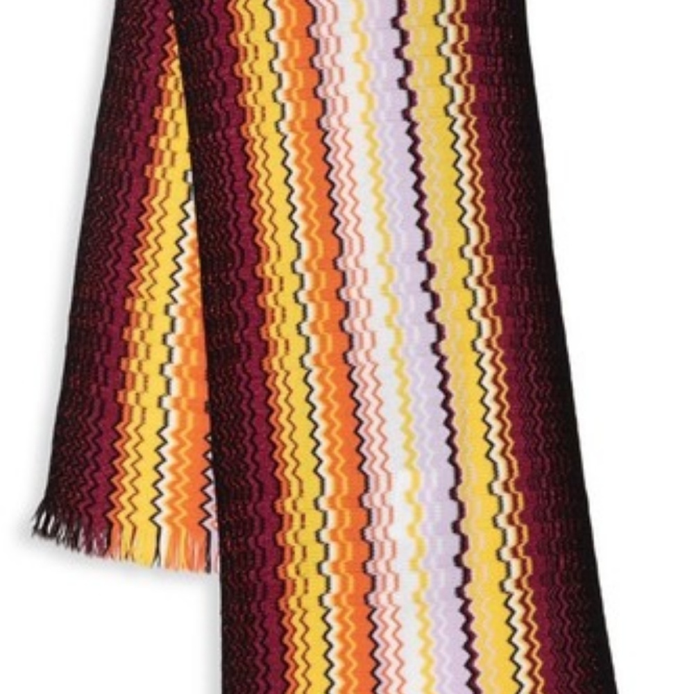 Multi-color Scarf/Wrap - Picture 2 of 3
